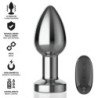 INTENSO - TAPÓN ANAL 10 VIBRACIONES METALIZADO CON CONTROL REMOTO M