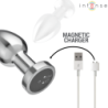 INTENSO - TAPÓN ANAL 10 VIBRACIONES METALIZADO CON CONTROL REMOTO M