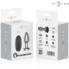 INTENSO - TAPÓN ANAL 10 VIBRACIONES METALIZADO CON CONTROL REMOTO M