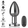 INTENSO - TAPÓN ANAL 10 VIBRACIONES METALIZADO CON CONTROL REMOTO L