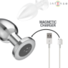 INTENSO - TAPÓN ANAL 10 VIBRACIONES METALIZADO CON CONTROL REMOTO L