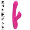 INTENSO - VIBRADOR MULTIFUNCIÓN BRITNEY CON FORMA DE CONEJO, 23 CM, ROSA