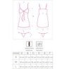 LIVCO CORSETTI FASHION - HYEONA 1710 BABYDOLL + TANGA ROSA L