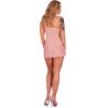 LIVCO CORSETTI FASHION - HYEONA 1710 BABYDOLL + TANGA ROSA S