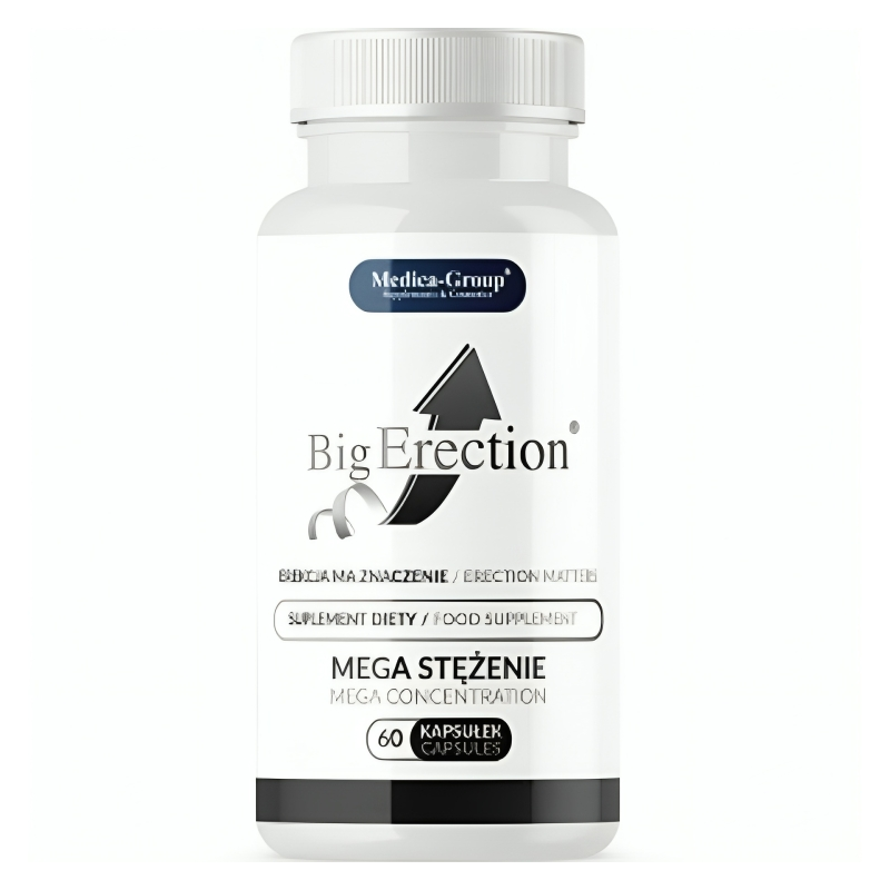 MEDICA GROUP - BIG ERECTION POTENCIADOR HOMBRE 60 CÁPSULAS