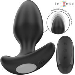 INTENSO - JOEY ANAL PLUG 10 VIBRACIONES NEGRO CONTROL REMOTO