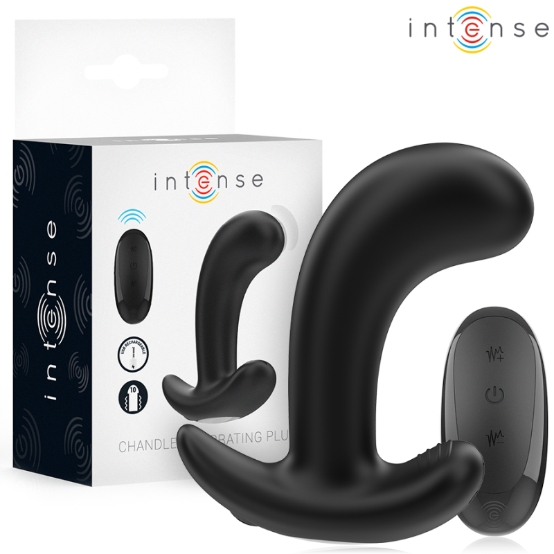 INTENSO - CHANDLER ANAL TAGP 10 VIBRACIONES NEGRO CONTROL REMOTO