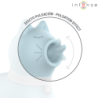 INTENSE - ESTIMULADOR PUPPY LENGUA ROTADORA 360º PARA CLÍTORIS AZUL