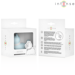 INTENSO - ESTIMULADOR DUQUESA CON LENGUA GIRATORIA 360º AZUL