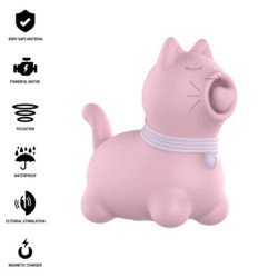 INTENSE - ESTIMULADOR PUPP LENGUA PULSACIÓN PARA CLÍTORIS ROSA