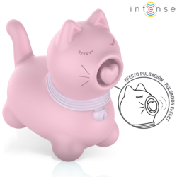 INTENSE - ESTIMULADOR PUPP LENGUA PULSACIÓN PARA CLÍTORIS ROSA