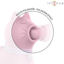 INTENSE - ESTIMULADOR PUPP LENGUA PULSACIÓN PARA CLÍTORIS ROSA