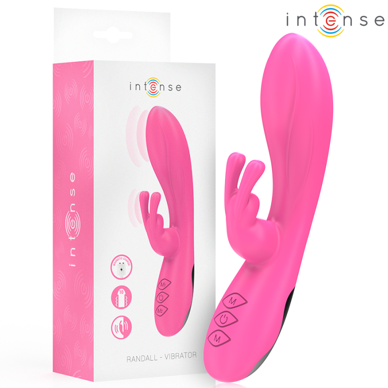 INTENSO - VIBRADOR RANDALL RABBIT 10 VIBRACIONES ROSA