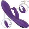 INTENSO - VIBRADOR RANDALL RABBIT 10 VIBRACIONES MORADO