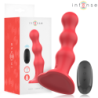 VIBRADOR INTENSO CODY CON VENTOSA ROJA Y CONTROL REMOTO