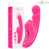 INTENSE - EMI VIBRADOR 13,5 CM MULTIFUNCIÓN 3 EN 1 10 VIBRACIONES ROSA
