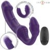 INTENSO - VIBRADOR DOBLE JILL DE 20 CM, COLOR MORADO, CON CONTROL REMOTO