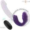 INTENSO - VIBRADOR DOBLE JILL DE 20 CM, COLOR MORADO, CON CONTROL REMOTO