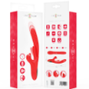INTENSE - ROSALIA VIBRADOR MULTIFUNCIÓN 3 EN 1 ROJO