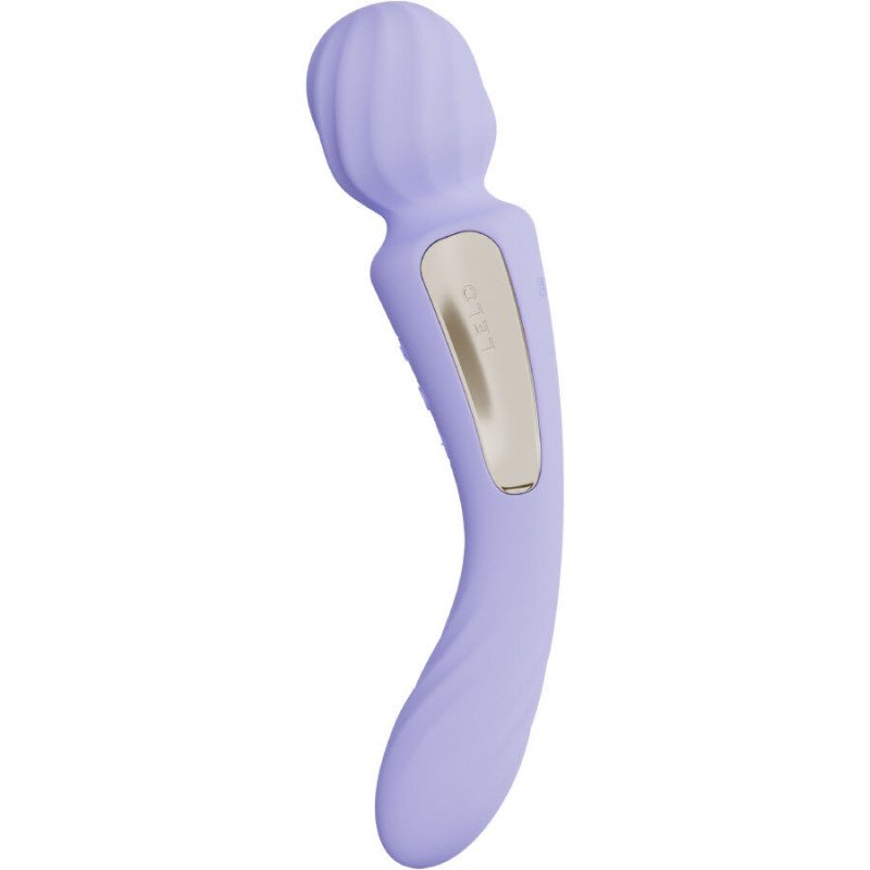 LELO - VIBRADOR CON INTERRUPTOR WANDA DOBLE ESTIMULACIÓN LILA