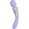 LELO - VIBRADOR CON INTERRUPTOR WANDA DOBLE ESTIMULACIÓN LILA
