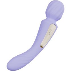 LELO - VIBRADOR CON INTERRUPTOR WANDA DOBLE ESTIMULACIÓN LILA