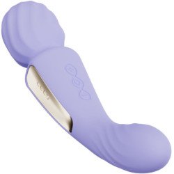 LELO - VIBRADOR CON INTERRUPTOR WANDA DOBLE ESTIMULACIÓN LILA