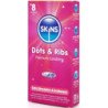 CONDONES PREMIUM SKINS - DOTS & RIBS (PAQUETE DE 8)
