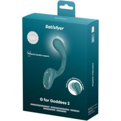 SATISFACTOR - G DE DIOSA 2 VIBRADOR DE CONEJO BOTELLA VERDE