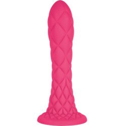 SILEXD - DREAMY DILDO FANTASY SILICONA LIQUIDA TERMOREACTIVO FUCSIA 18.5 CM
