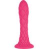 SILEXD - DREAMY DILDO FANTASY SILICONA LIQUIDA TERMOREACTIVO FUCSIA 18.5 CM