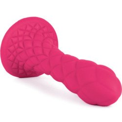 SILEXD - DREAMY DILDO FANTASY SILICONA LIQUIDA TERMOREACTIVO FUCSIA 18.5 CM