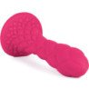 SILEXD - DREAMY DILDO FANTASY SILICONA LIQUIDA TERMOREACTIVO FUCSIA 18.5 CM