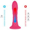 SILEXD - DREAMY DILDO FANTASY SILICONA LIQUIDA TERMOREACTIVO FUCSIA 18.5 CM