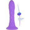 SILEXD - DREAMY DILDO FANTASY SILICONA LIQUIDA TERMOREACTIVO VIOLETA 18.5 CM
