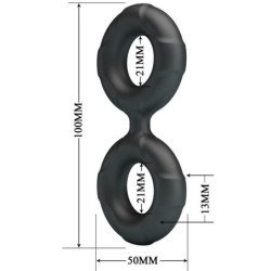 CRAZY BULL - RADWAN ANILLO DOBLE SILICONA MODELO 19