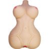 CRAZY BULL - DIANA TORSO FEMENINO REALISTA VAGINA Y ANAL 5 KG