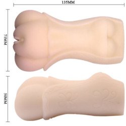 PASSION - CONJUNTO DE SUJETADOR Y TANGA BELISSANA BLANCO L/XL