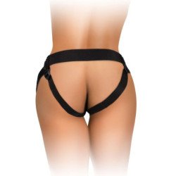 PASSION - ANUVERA SET SUJETADOR + TANGA NEGRO S/M