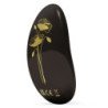 PASSION - CONJUNTO DE SUJETADOR + TANGA RESILQUE NEGRO L/XL