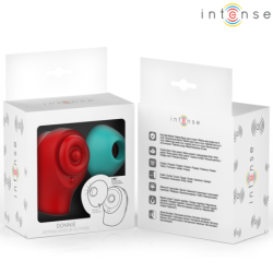 INTENSO - ESTIMULADOR CLITORAL DONNIE ROJO/VERDE