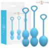 INTENSO - KIT DE BOLAS DE KEGEL CHARLI AZUL OCÉANO