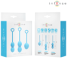 INTENSO - KIT DE BOLAS DE KEGEL CHARLI AZUL OCÉANO