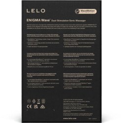 LELO - MASAJEADOR DE TRIPLE VIBRACIÓN ENIGMA WAVE CYBER PURPLE