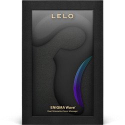 LELO - MASAJEADOR DE TRIPLE VIBRACIÓN ENIGMA WAVE NEGRO
