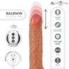 MR INTENSE - BALDWIN REALISTIC MULTIFUNCIONAL CON VIBRACIÓN, CONTROL REMOTO DE SUBIDA Y BAJADA, 22 CM - O - 4 CM