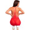 LIVCO CORSETTI FASHION - SANTAS CANDY LC 90722 CAMISETA NAVIDEÑA + TANGA S/M
