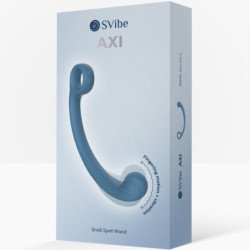 SNAIL VIBE - VARITA DE MASAJE VIBRATORIA AXI AZUL