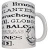 DIABLO PICANTE - TAZA BLANCA DE SINÓNIMOS TETAS 370 ML