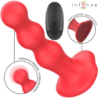 VIBRADOR INTENSO CODY CON VENTOSA ROJA Y CONTROL REMOTO